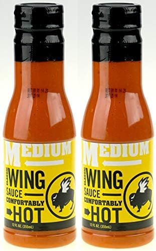 Buffalo Wild Wings Classic Sauce - Medium, Comfortably Hot - 12 fl. oz. - PACK OF 2 | Amazon (US)