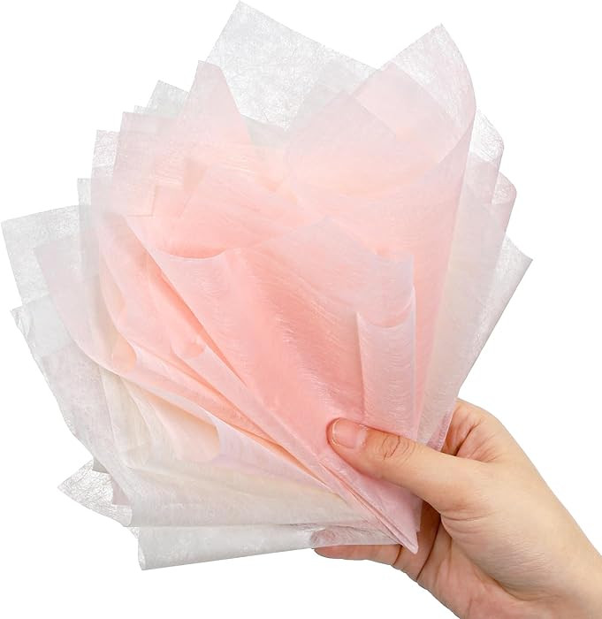 70 Sheets Flower Wrapping Paper, Cotton Wrapping Flower Paper Withdrawable Pleated Bouquet Wrap, ... | Amazon (US)