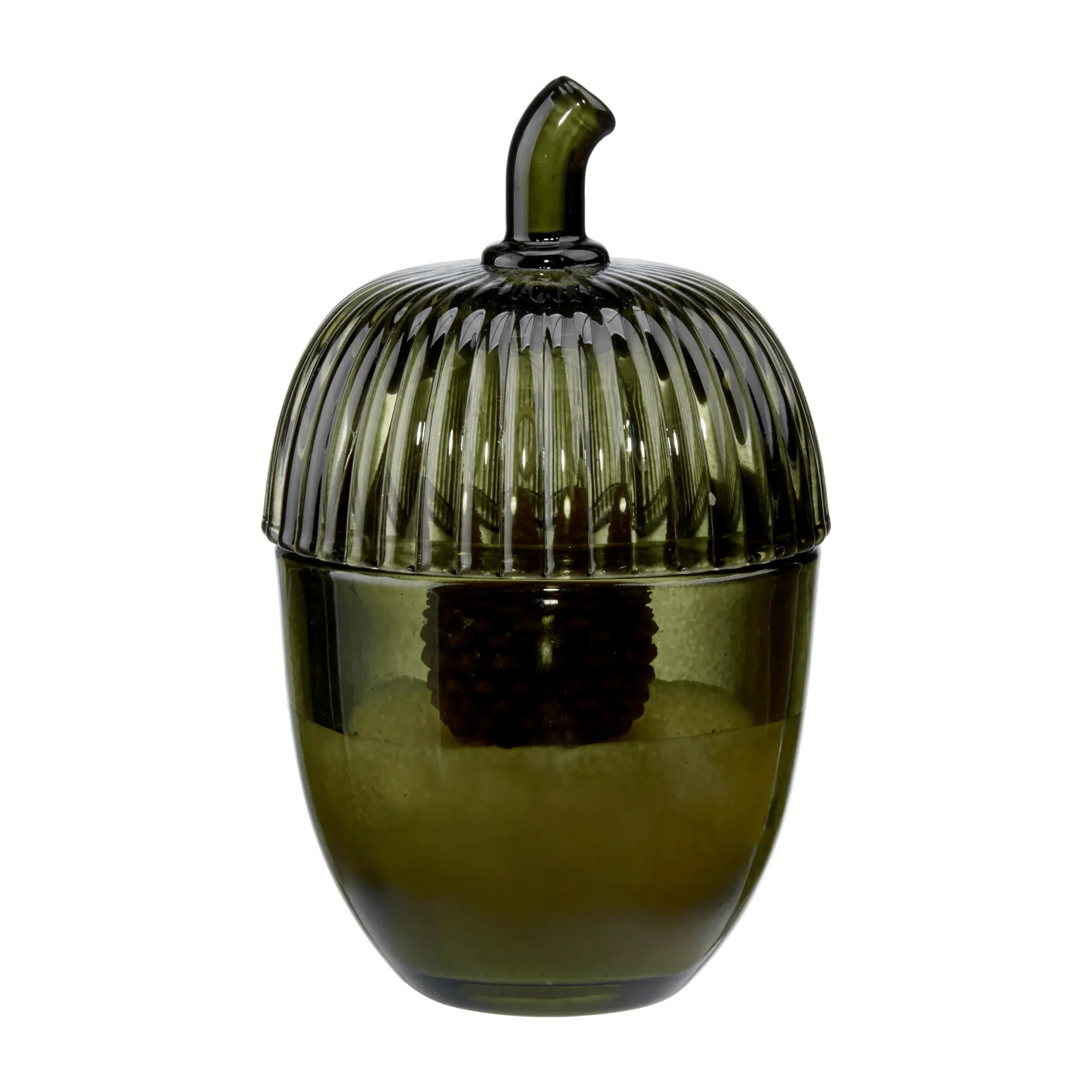 Acorn Glass Candle | Bouclair