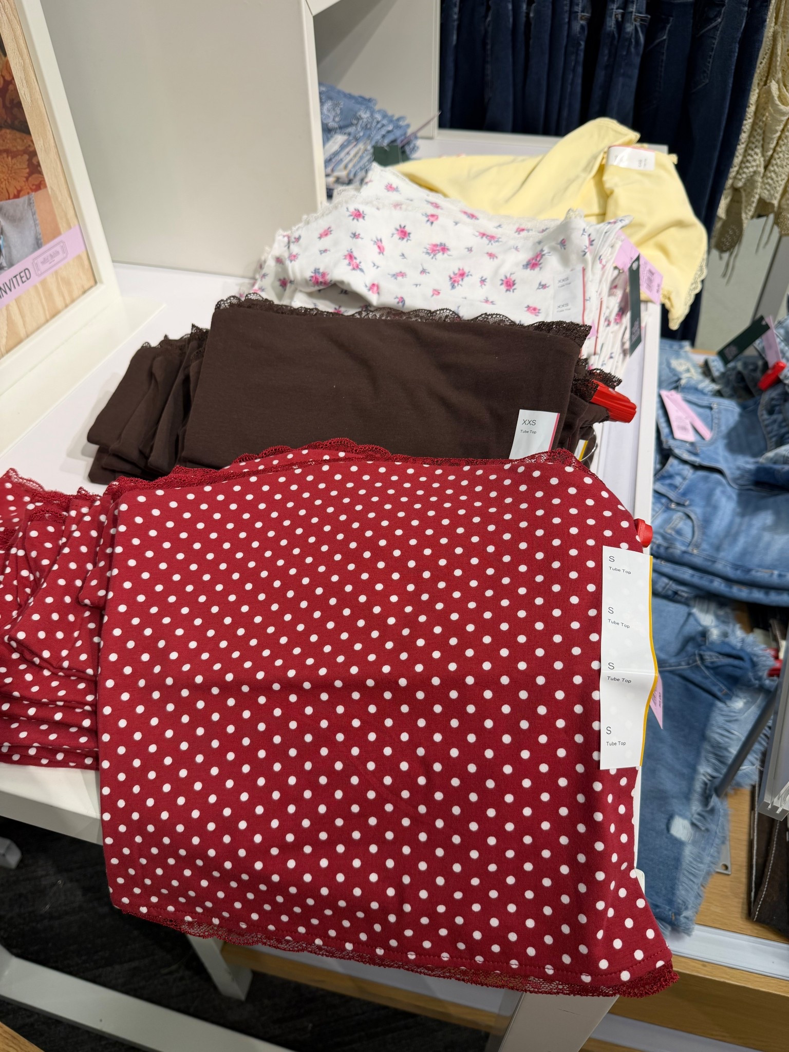 New lace tube tops @Target 

#LTKFestival