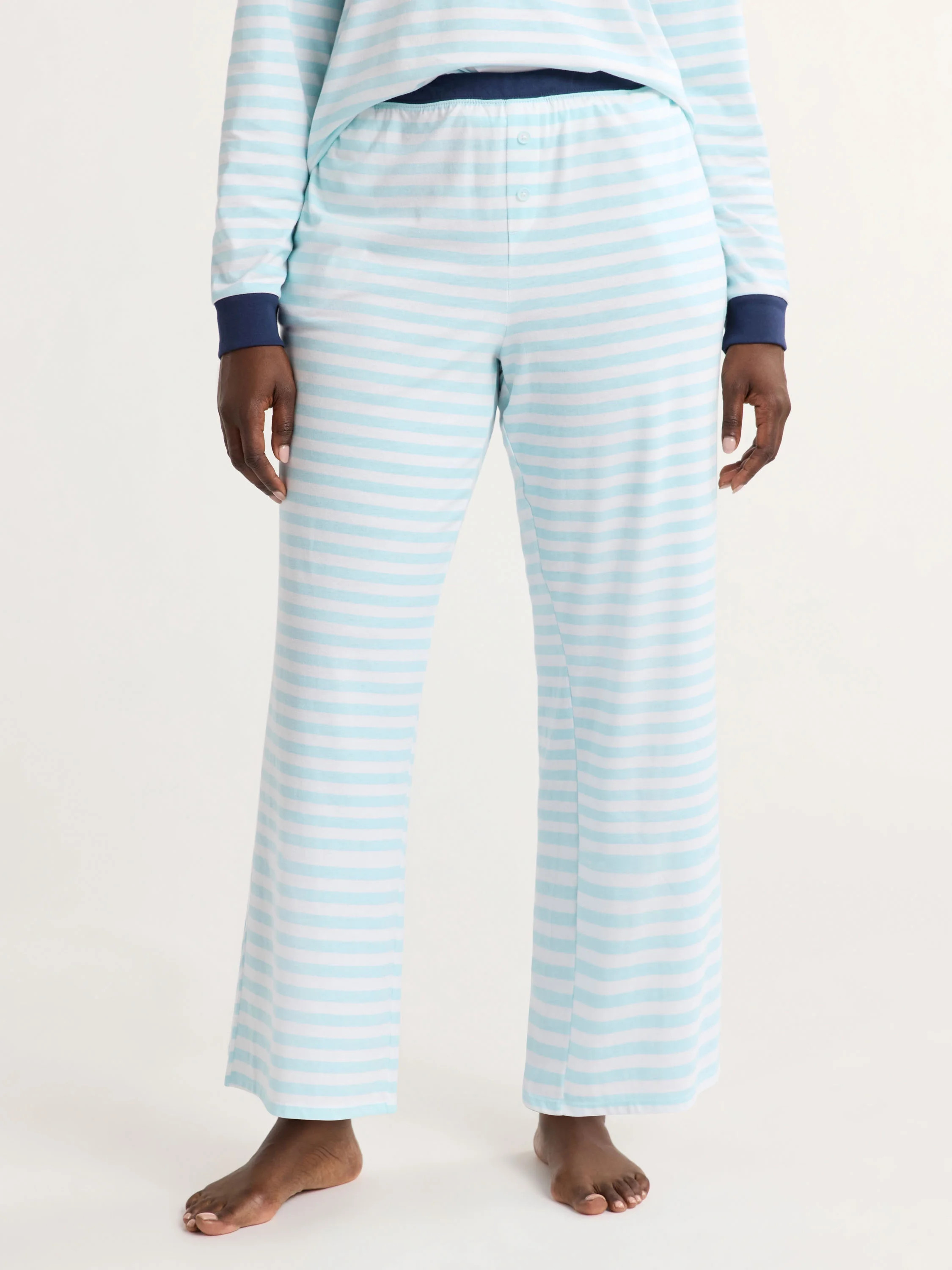 Joyspun Women's and Women’s Plus Jersey Knit Sleep Pants, Sizes S to 3X - Walmart.com | Walmart (US)