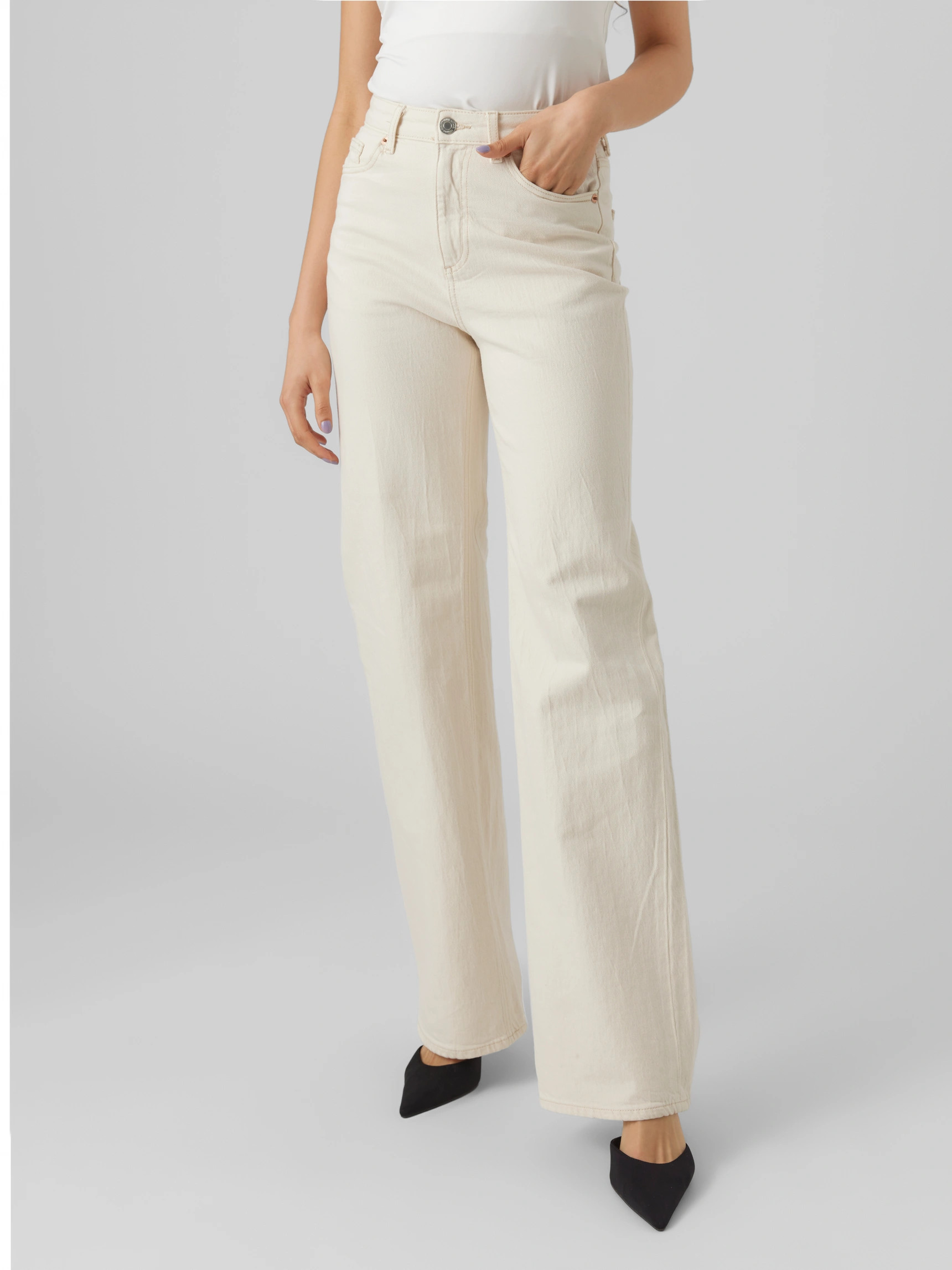 VMTESSA High rise Wide Fit Jeans | Vero Moda® | Vero Moda