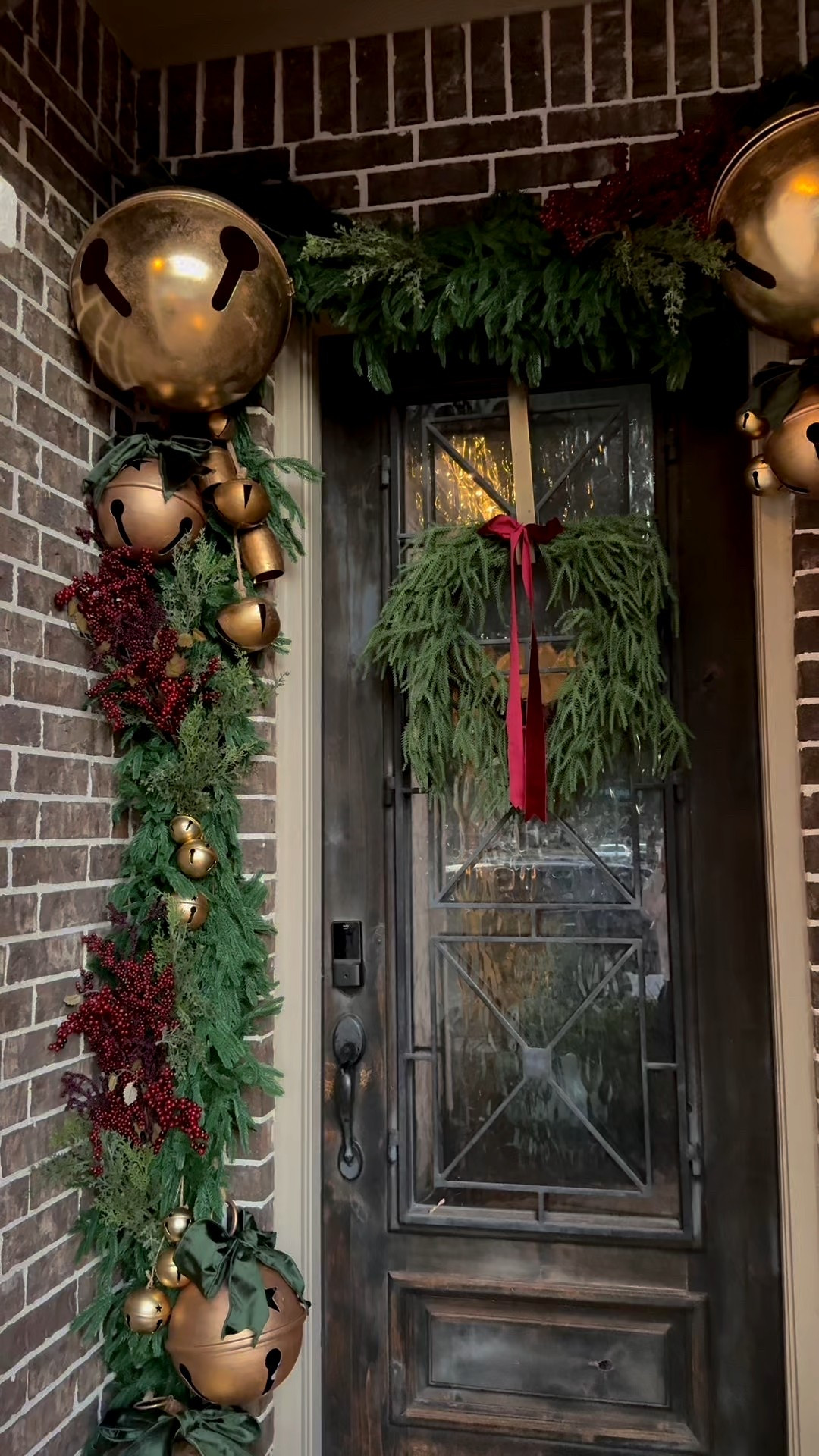 DIY Jingle Bell Front Porch Garland 

#LTKHoliday #LTKSeasonal #LTKHome