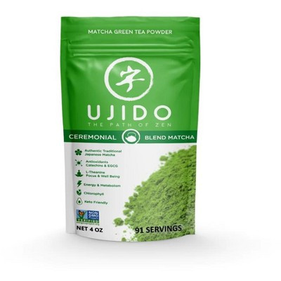 Ujido - Japanese Ceremonial Grade Matcha - Gluten Free & Keto -  4 oz.- 91 Servings | Target