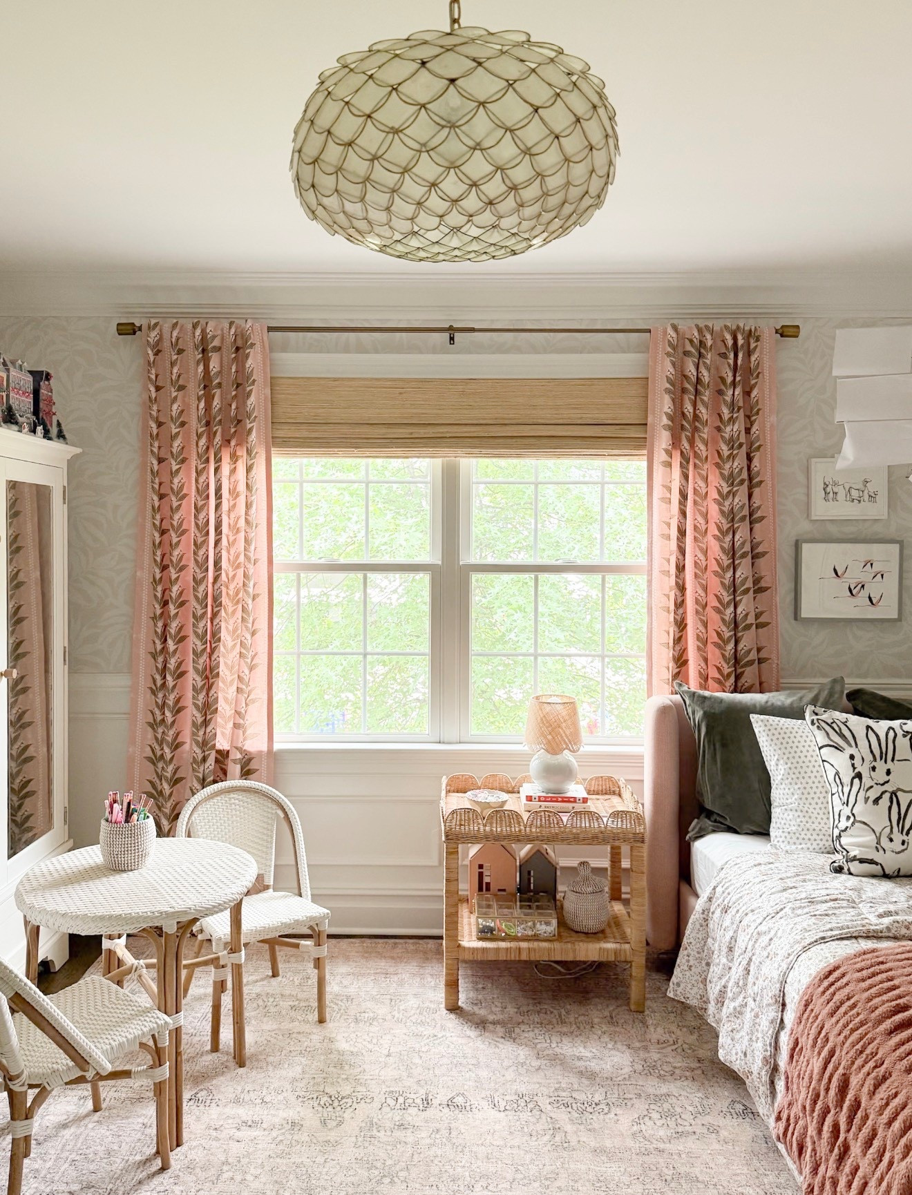 Ava’s bedroom rug is finally back in stock and I’m able to link it to you guys 🩶 Cloudpile technology makes it so incredibly soft under your feet and it’s great for high-traffic areas…. truly the prettiest. 

Girl’s bedroom, kids room, upholstered bed, peel-and-stick wallpaper 

#LTKKids #LTKSaleAlert #LTKHome