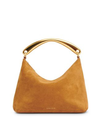 Metal Handle Suede Hera Handbag | Bloomingdale's (US)