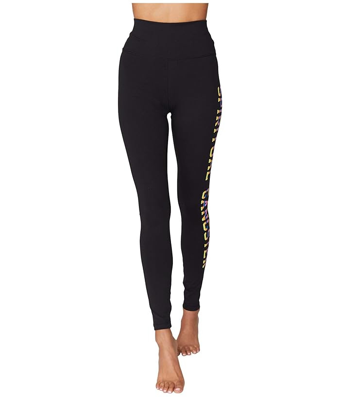Spiritual Gangster Essential High-Waist Leggings (Black) Women's Casual Pants | Zappos