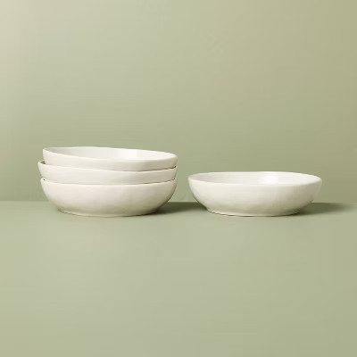 Set of 4 38oz Foundational Pasta Bowls - Hearth & Hand™ with Magnolia | Target