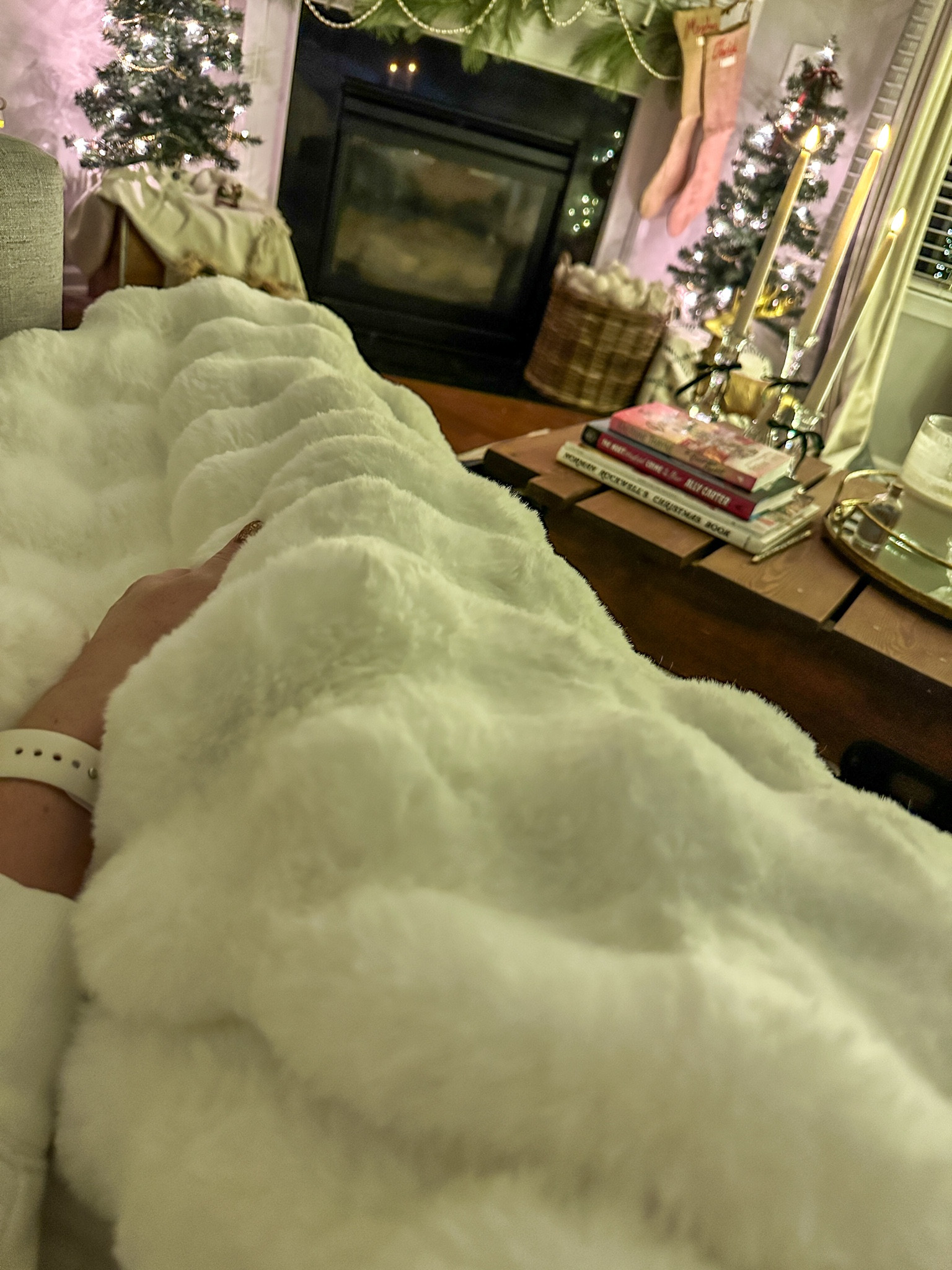 My current obsession is this faux fur blanket from Quince 

#LTKSeasonal #LTKHoliday #LTKHome