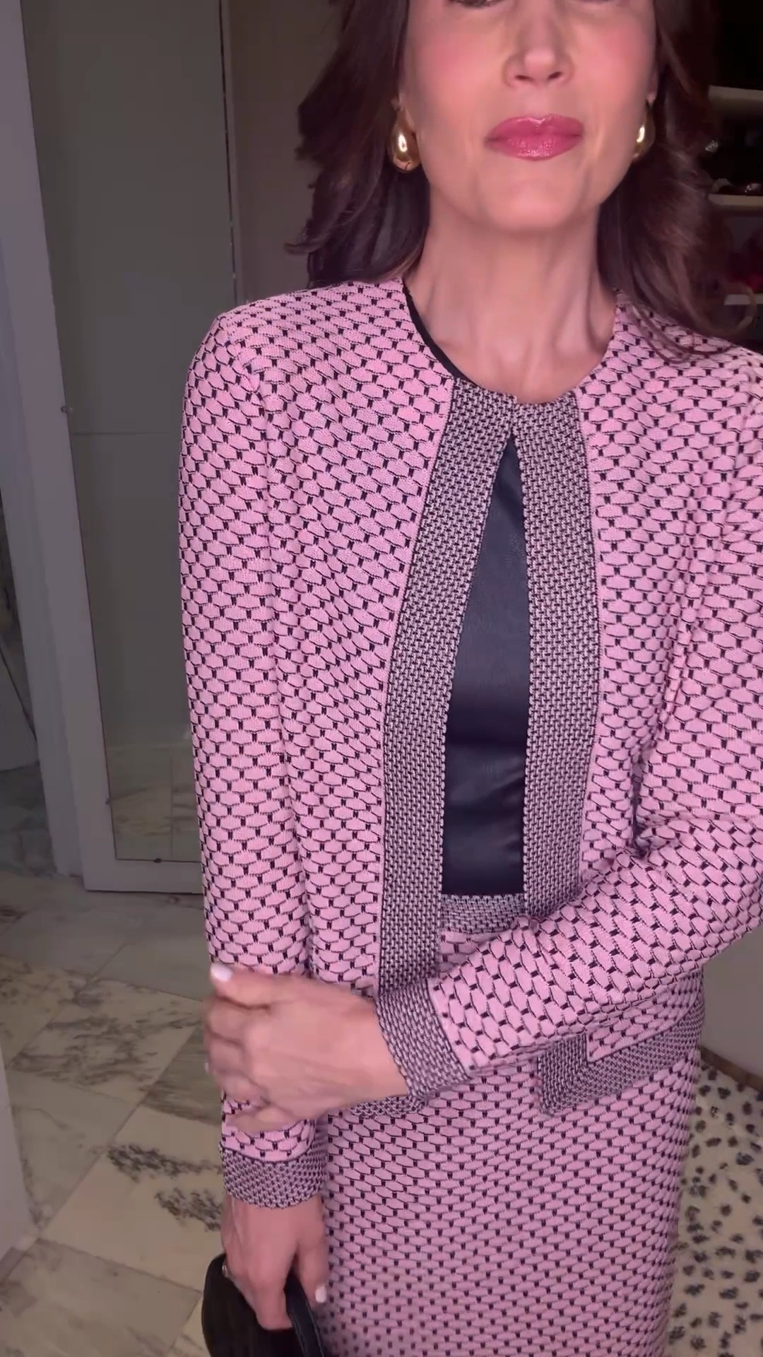 Bring on the Perfect Pink 💕

Warmer weather this past week has brought out Spring fashion already. Love this time of year when the spring flowers begin to bloom and the green on plants and trees begin to grow. 🌸🍃

This pink set is perfect to wear in cooler weather & transition to Spring and even Summer. A knit jacket and skirt that is tailored, sophisticated and will last beyond trends. 🩷🖤

Newly launched collection by @Family_Savvy x @MingWangOfficial embraces timeless style with a modern edge. 
Check out other chic and statement worthy styles I've added on the shoppable link.

#pinksuit #pinkset #pinkandblack
#FamilySavvyxMingWang #MingWangPartner

#LTKootd #LTKOver40 #LTKgrwm