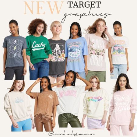 New Target Graphics

Target. Graphics. Graphic tees. Graphic sweatshirts. Spring. Spring finds. 

#LTKSeasonal #LTKstyletip #LTKfindsunder50