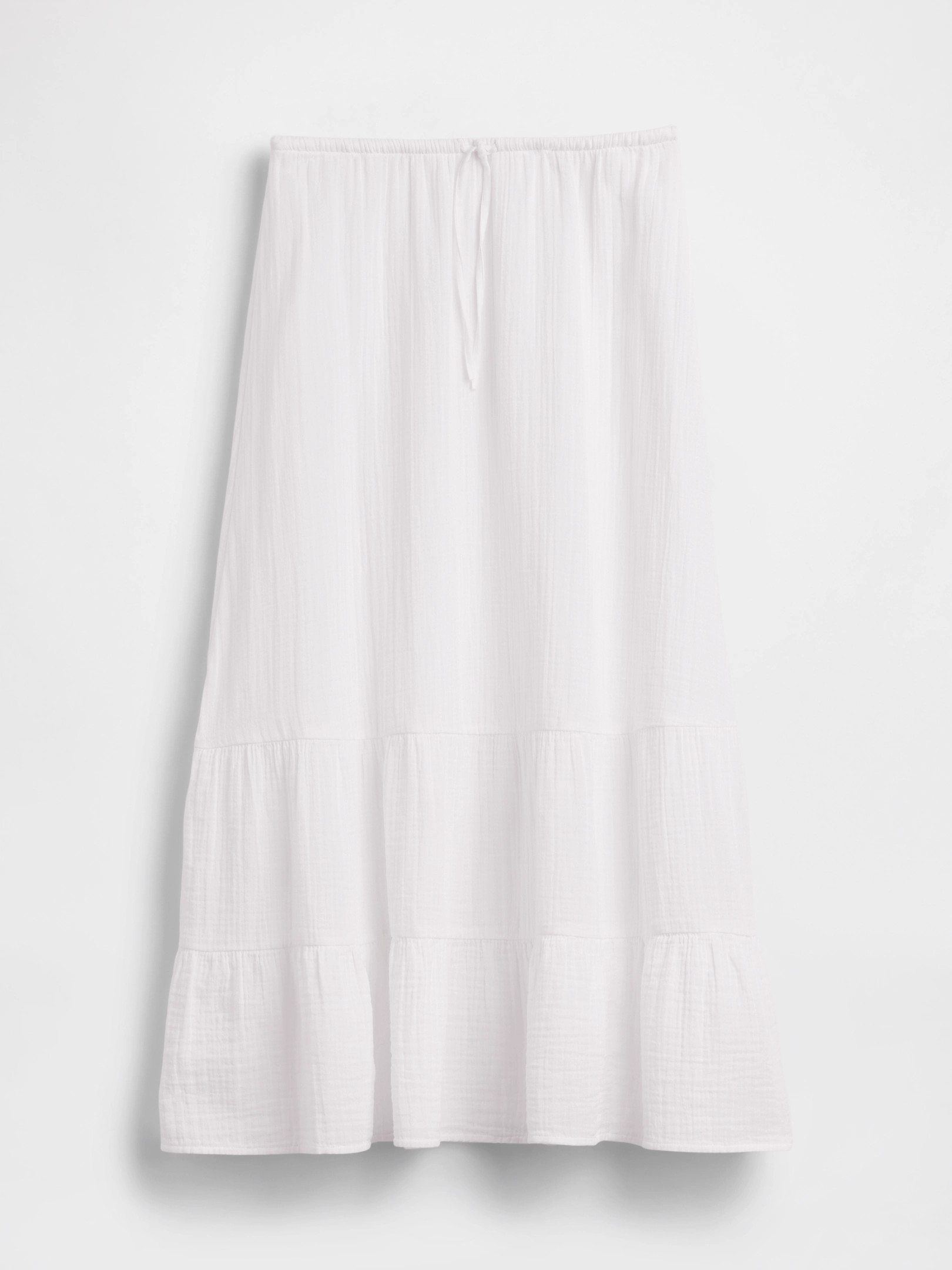 Cotton Gauze Tiered Easy Maxi Skirt | Gap (US)