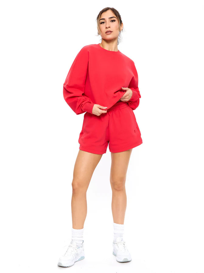 Story Cloud Short - Salsa Red | Buffbunny
