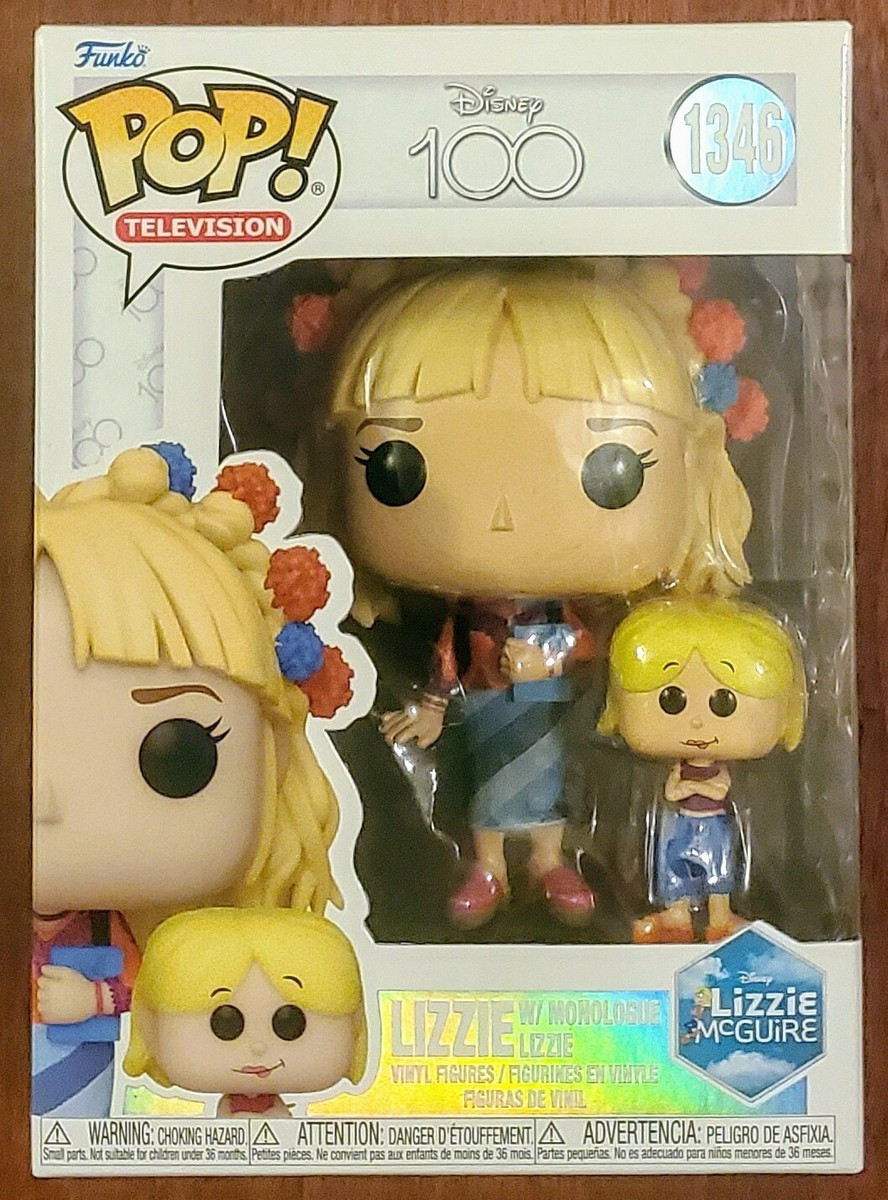 FUNKO POP! DISNEY 100TH LIZZIE MCGUIRE WITH MONOLOGUE LIZZIE #1346 + PROTECTOR   | eBay | eBay US