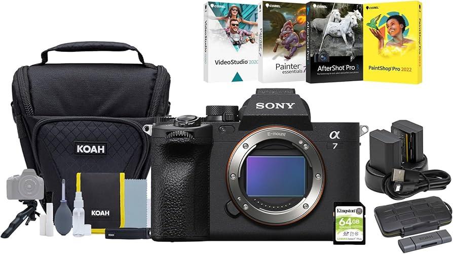 Sony Alpha 7 IV Full-frame Mirrorless Interchangeable Lens Camera (Body Only) Bundle with Battery... | Amazon (US)
