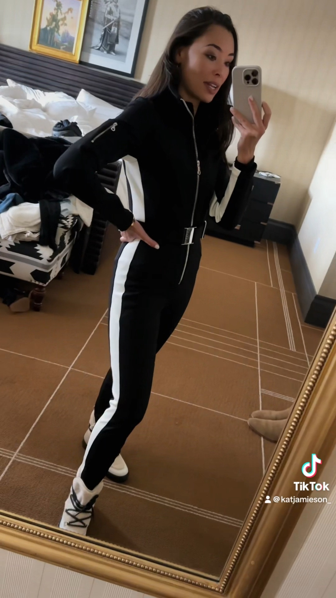 Ski suit, skiing, what to wear in Aspen, snow boots, snow boot, winter outfit, onesie. 

#LTKtravel #LTKSeasonal #LTKshoecrush