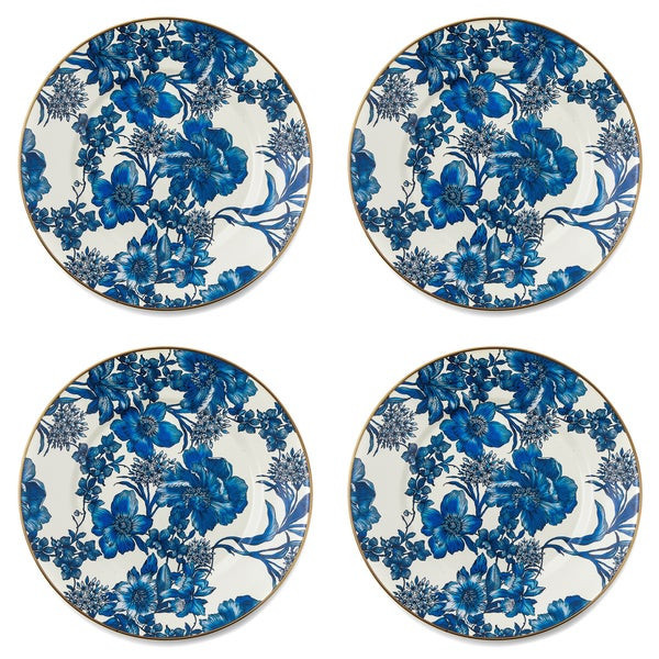 MacKenzie-Childs Royal English Garden Enamel Dinner Plate | MacKenzie-Childs