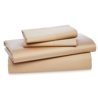 Organic Cotton Bed Sheets, Queen, Beige | Target