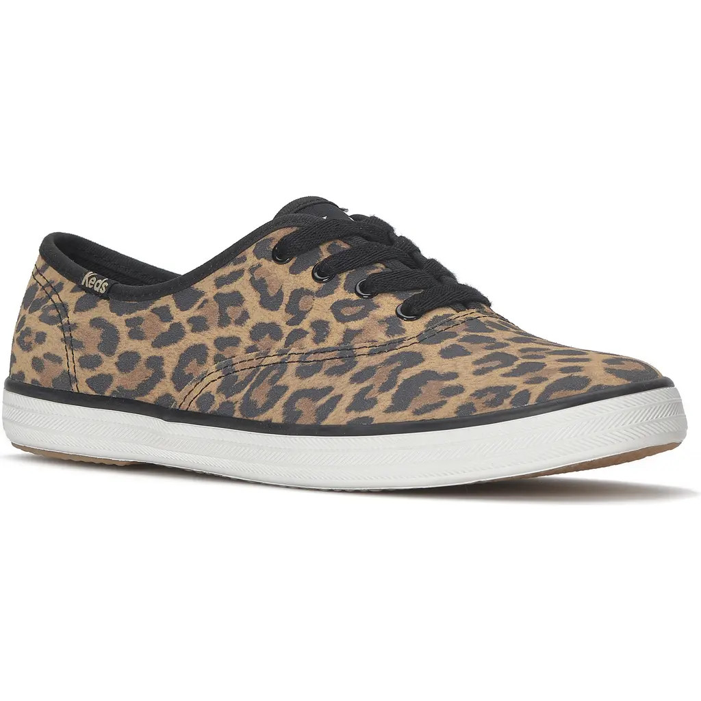 Keds® Champion Luxe Sneaker in Natural/black at Nordstrom, Size 7.5 | Nordstrom
