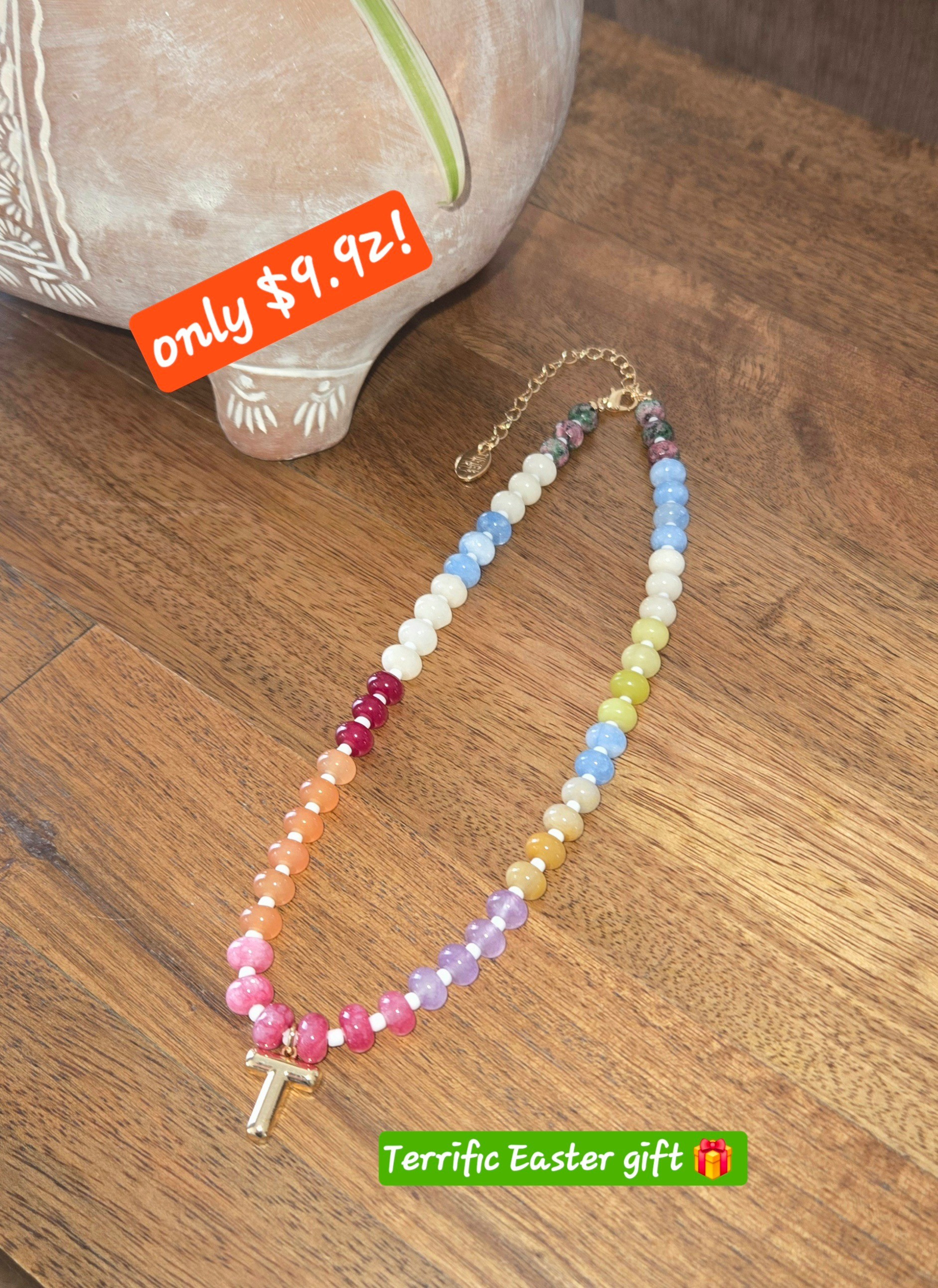 Grab this cute necklace while they still have it. Order at my ltk link! Under 10 bucks 😃

#LTKSaleAlert #LTKOver40 #LTKootd