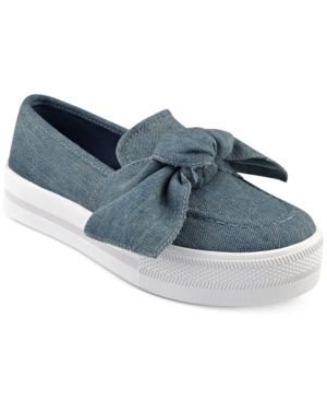 G by Guess Chippy Bow Sneakers Women's Shoes | Macys (US)