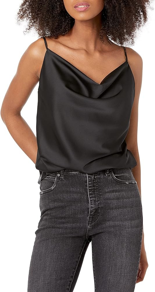 The Drop Women's Christy Cowl Neck Cami Silky Stretch Top | Amazon (US)