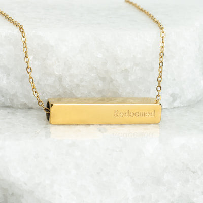 The Chosen Four-Sided Necklace Gold | Starfish Project