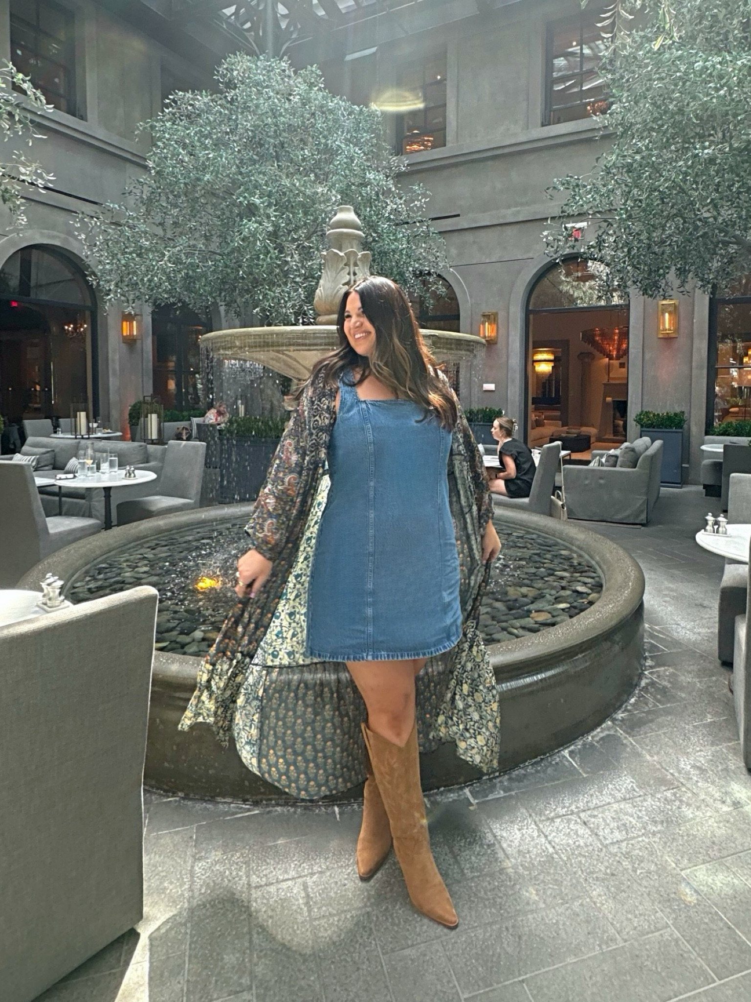 nashville denim dress Tennessee Sunsets Maxi Dress - Dark Denim, Small | Hazel and Olive