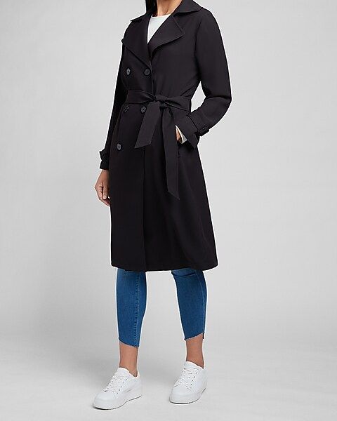 Belted Double Breasted Trench Coat | Express