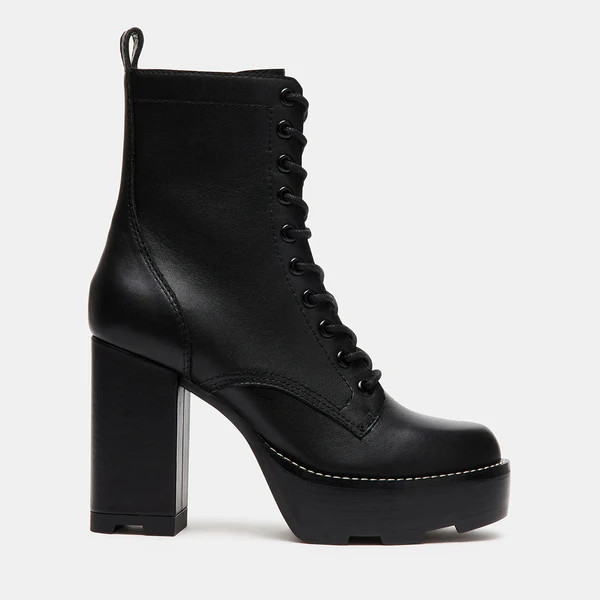 ALORA BLACK LEATHER | Steve Madden (Canada)