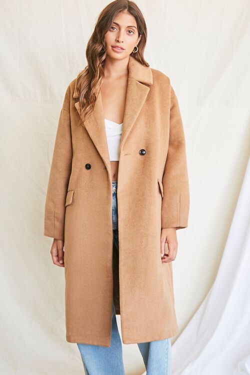 Double-Breasted Coat | Forever 21 (US)