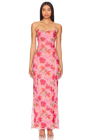 MORE TO COME Ciara Maxi Dress in Pink Floral from Revolve.com | Revolve Clothing (Global)