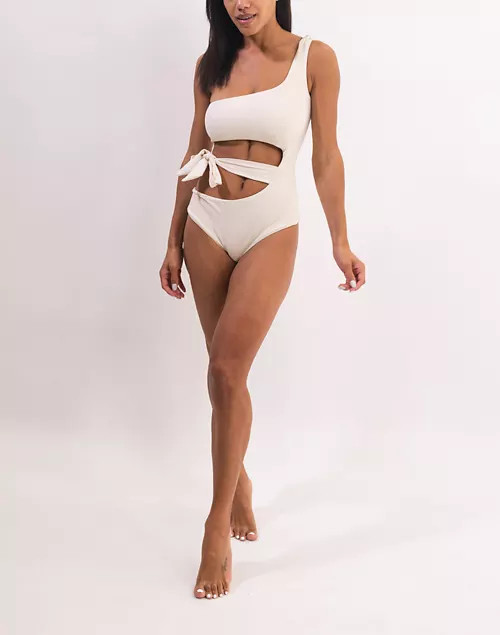 BOLD Swim Sophia Asymetrial Monokini | Madewell