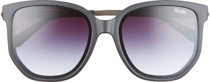 QUAY Australia Coffee Run 54mm Gradient Cat Eye Sunglasses | Nordstrom | Nordstrom