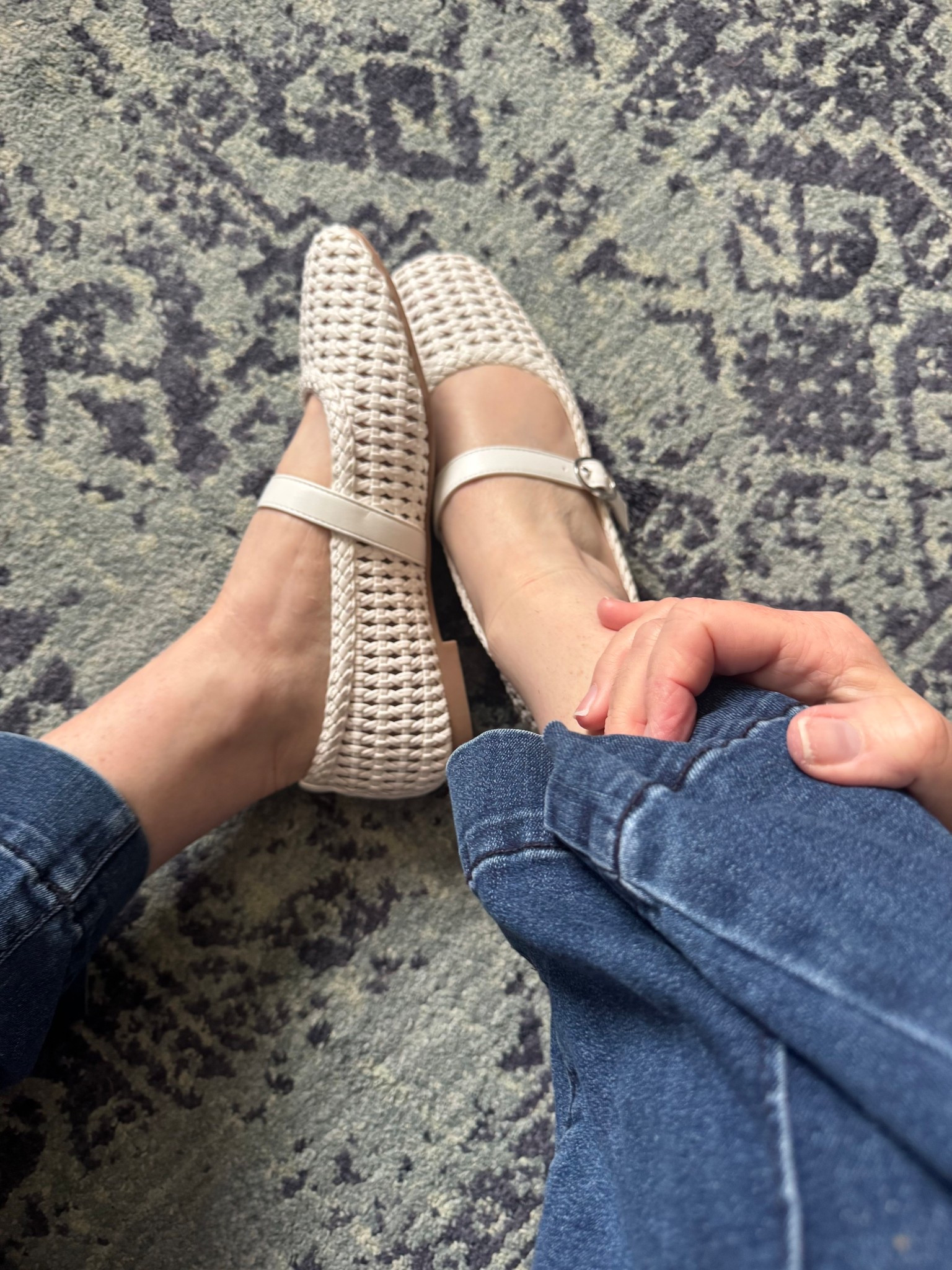 The sweetest woven ballet flats — the kind of comfortable, goes-with-everything shoe that instantly pulls a casual outfit together without trying too hard. I linked this pair plus a few similar woven flats that give the same effortless spring vibe.

#LTKootd #LTKmomlife #LTKgrwm