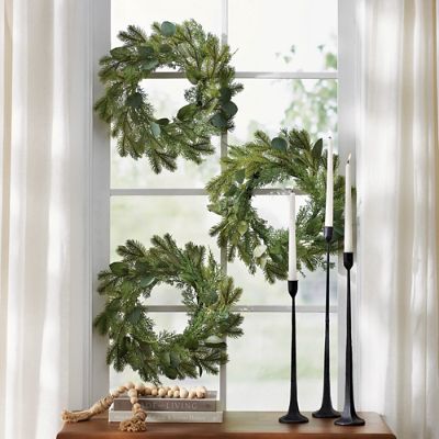 Indoor Mini Wreaths, Set of Three | Grandin Road | Grandin Road