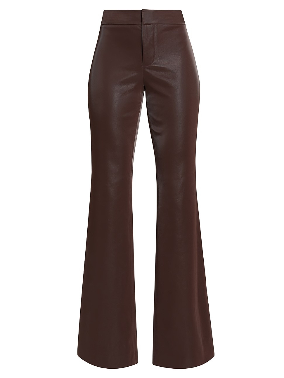 Women's Andrew Faux Leather Bootcut Pants - Espresso - Size 10 | Saks Fifth Avenue