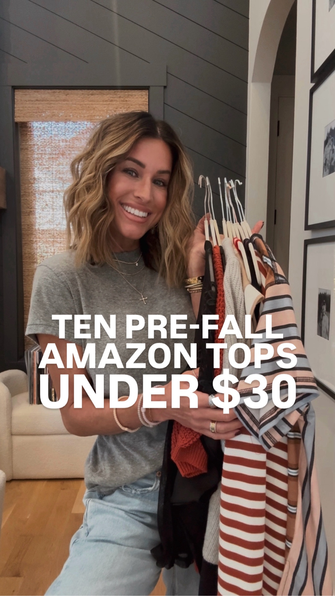 10 tops for fall that I’m loving and they’re ALL under $30!

Sizing 👇🏼
Wearing an xs in the black tie back top, and button down vest
Sized up to a medium in the long sleeve striped top for an oversized fit 
Everything else I’m in size small 

#LTKStyleTip #LTKFindsUnder50 #LTKFindsUnder100