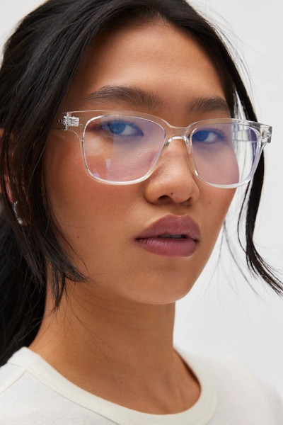 Haley Square Blue Light Glasses | Urban Outfitters (US and RoW)