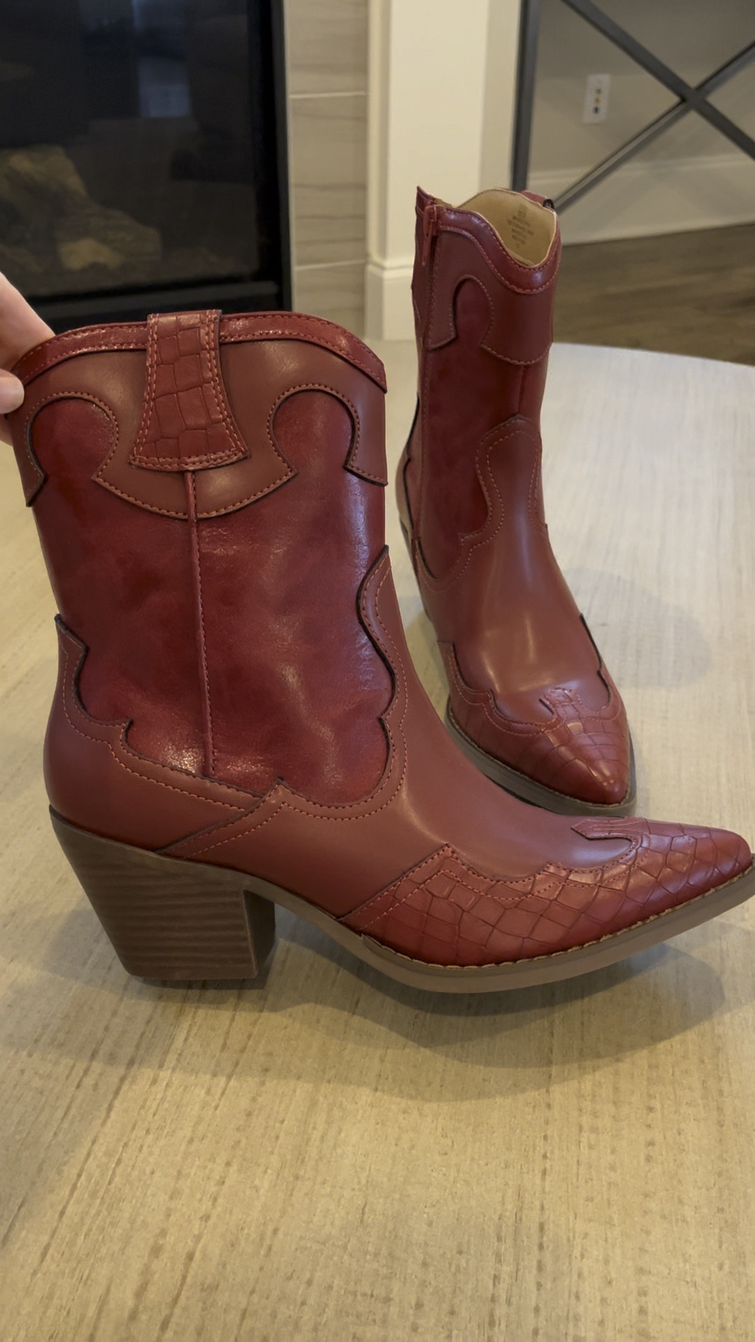 Love these red cowboy boots! 

#LTKShoeCrush #LTKFindsUnder100 #LTKFallSale