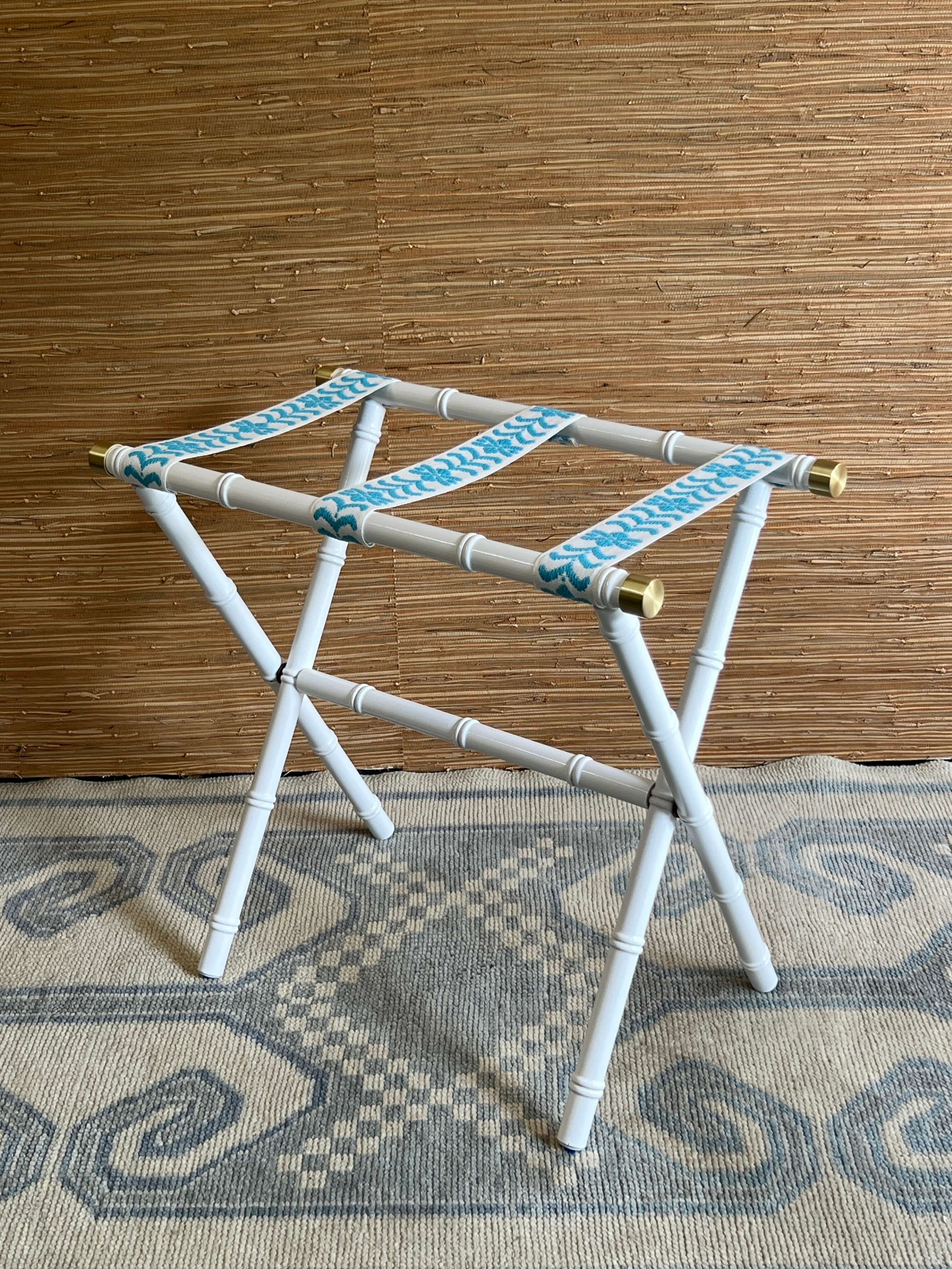 Katie Bamboo Luggage Rack | Stay Luggage Racks