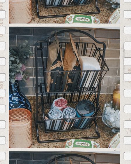 My new coffee station, thanks to Mikasa’s handy and decorative baskets! Exact basket is tagged along with other styles I looked into!

#LTKhome #LTKCyberweek #LTKunder50