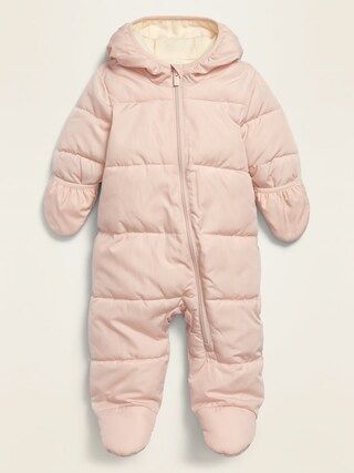Unisex Quilted Water-Resistant Snowsuit for Baby | Old Navy (US)