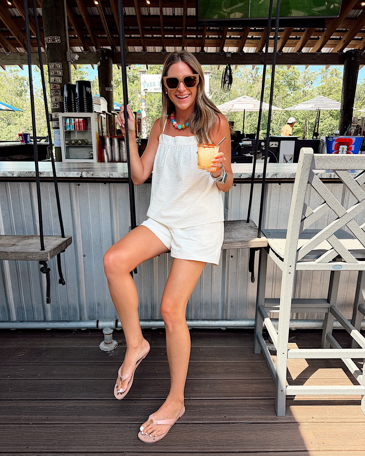In a small set, necklace, sandals and accessories - fits tts.

#LTKootd #LTKgrwm #LTKSeasonal