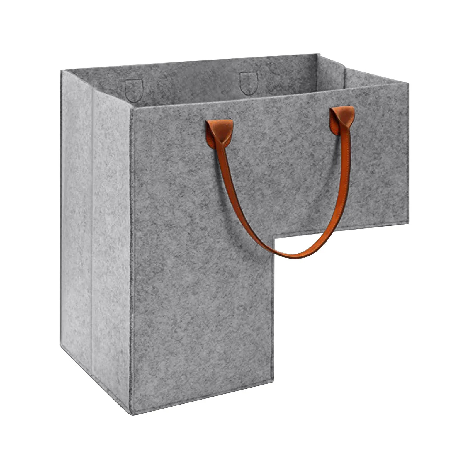 Best Clearance! Pedty Felt Stair Storage Basket Light Gray (With Medium Gray Inner Bracket), Stor... | Walmart (US)