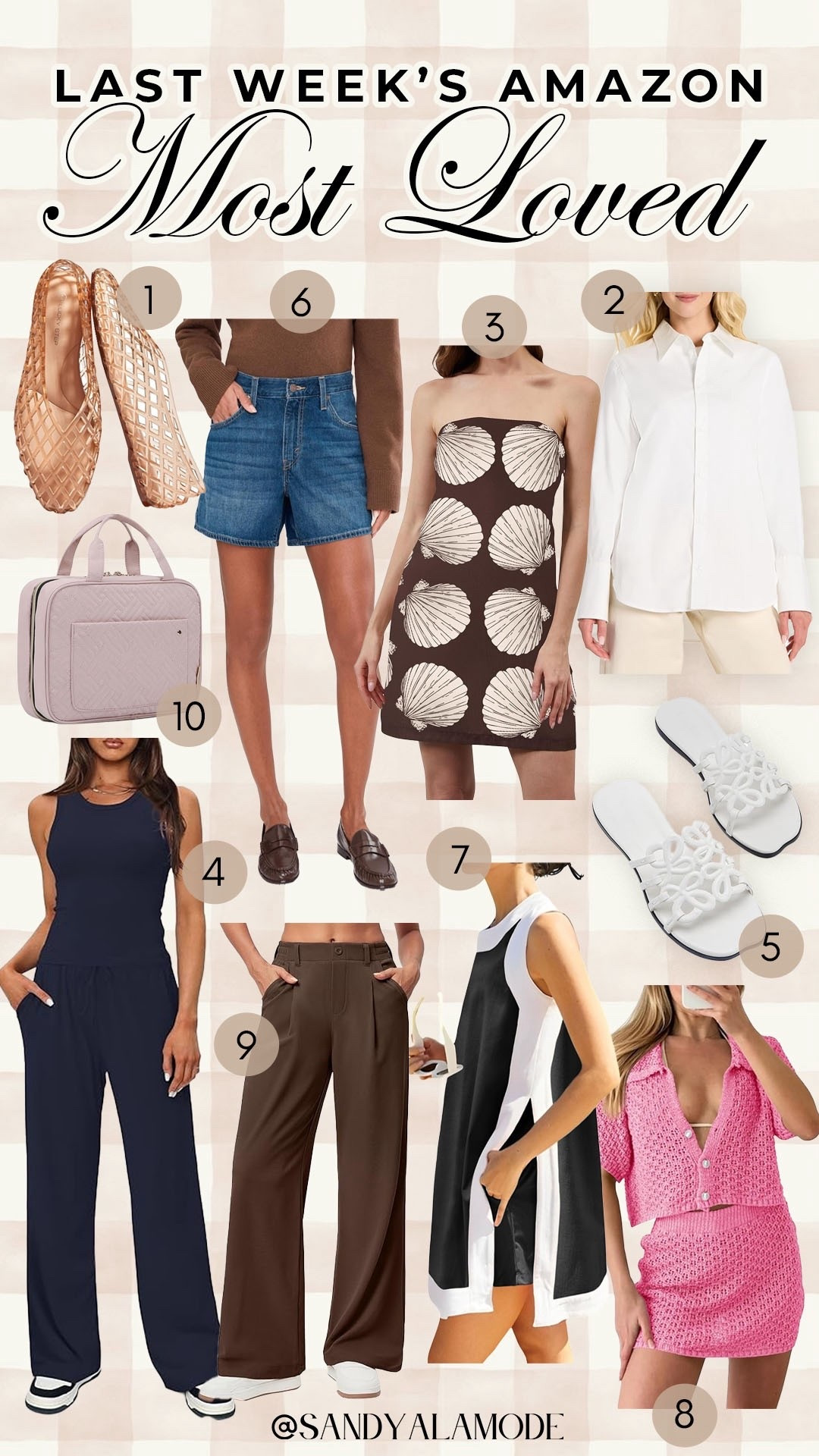 Last week’s Amazon most loved. Amazon finds. Amazon fashion. Amazon resort dress. Amazon white button down shirt. Amazon Levi’s denim shorts. Amazon matching set. Amazon jelly shoes. Amazon loewe inspired sandals  

#LTKSaleAlert #LTKootd #LTKSeasonal