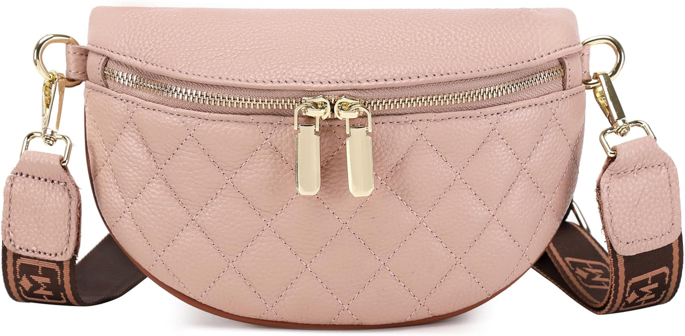 Eslcorri Small Crossbody Sling Bag for Women Trendy - Fashionable Fanny Packs Vegan Leather Chest... | Amazon (US)