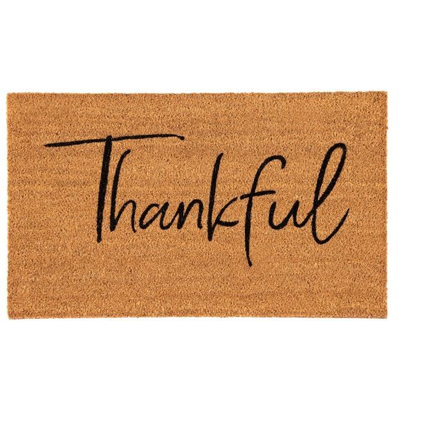Shiraleah "Thankful" Doormat | Target