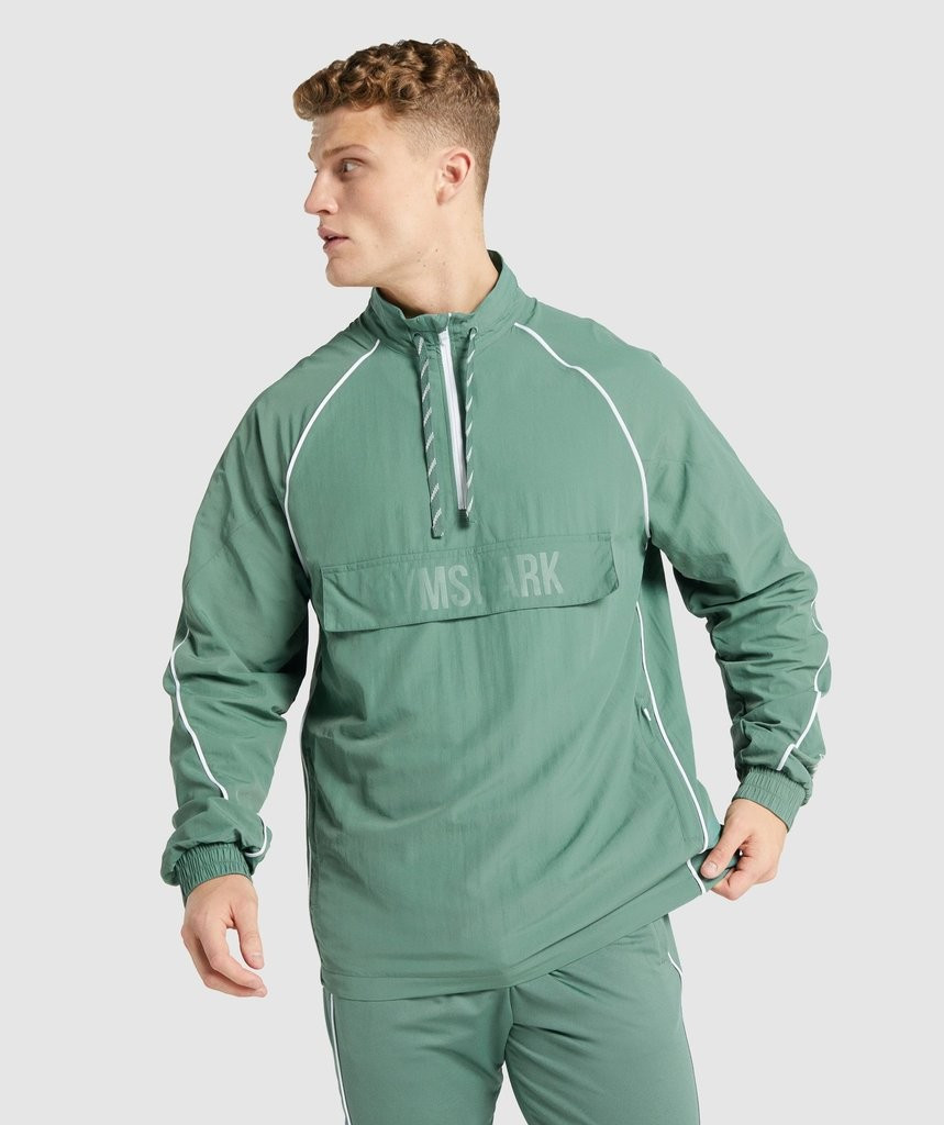 Gymshark Recess Lightweight Jacket - Green | Gymshark (Global)
