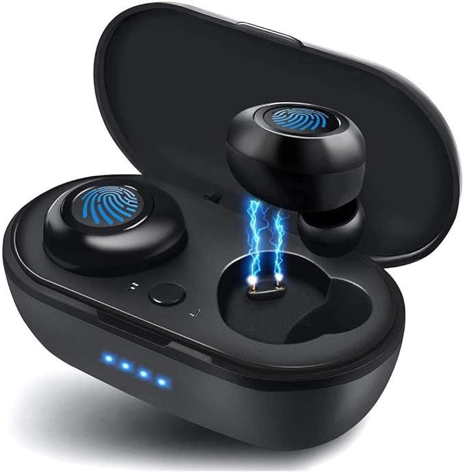 Wireless Earbuds,Super Fast Charge,Bluetooth 5.0 in-Ear Stereo Headphones with USB-C Charging Cas... | Amazon (US)